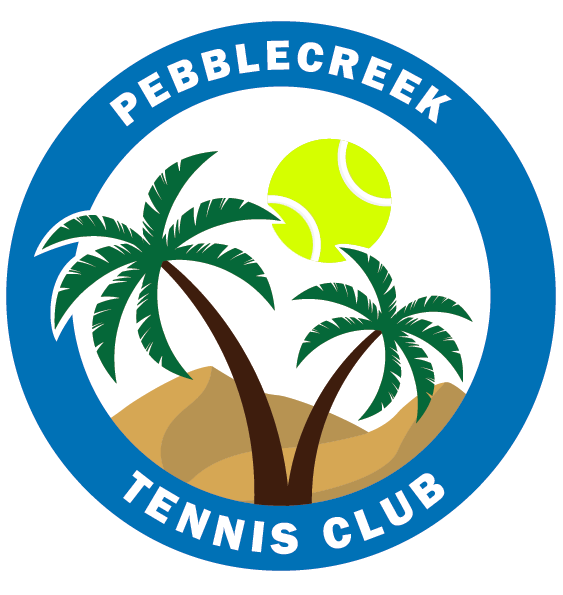 pebblecreek tennis club logo