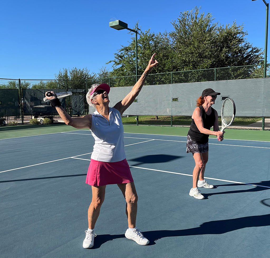 pebblecreek tennis social event