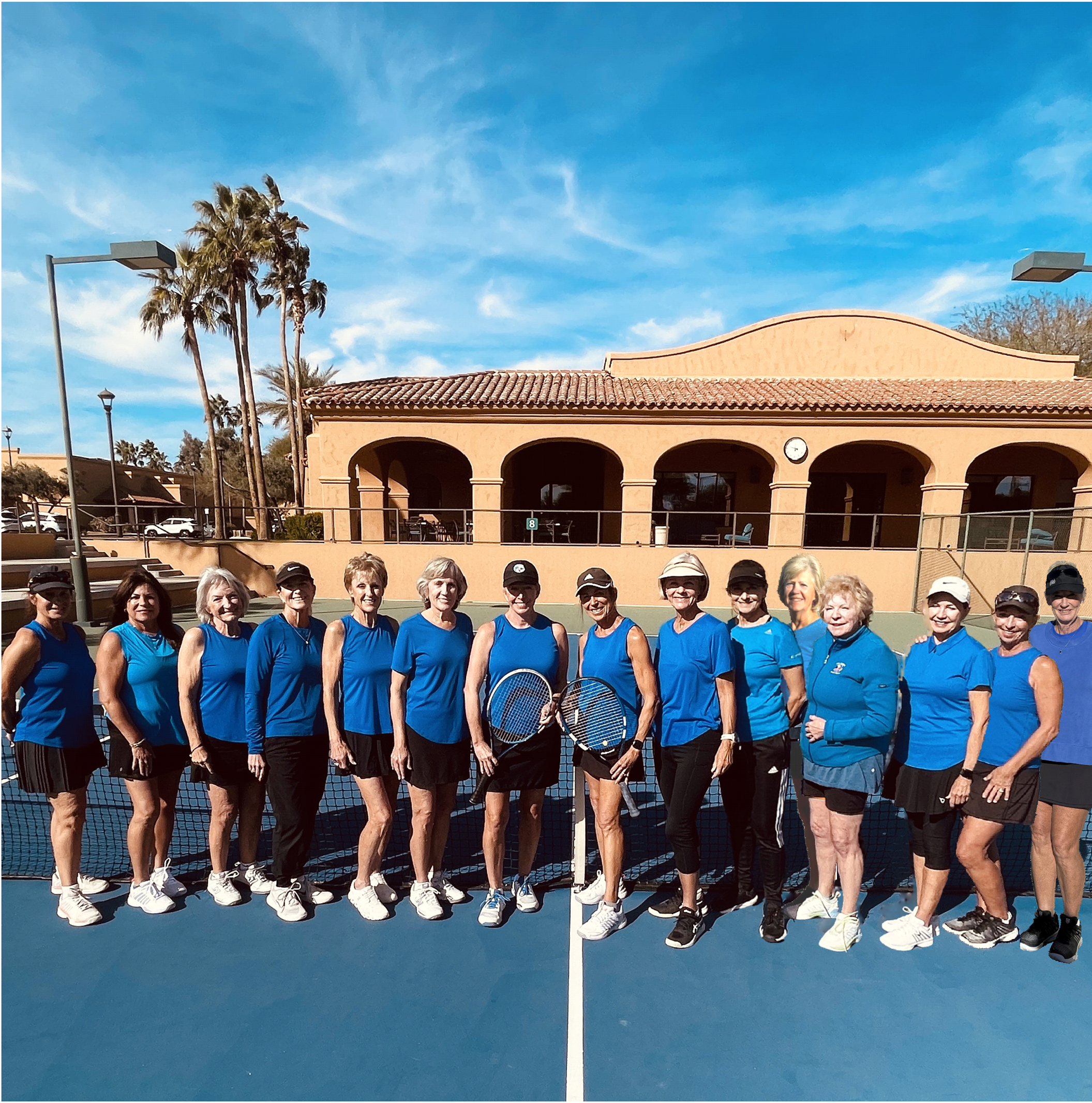 Usta team photo 65+ Womens USTA team